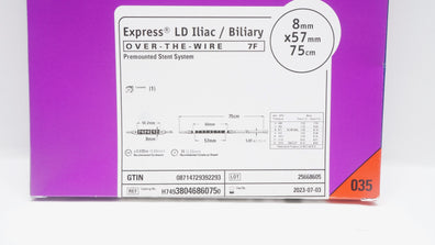 Boston Scientific H74938046840750 Express Premounted Stnt System 8x37mmx75cm (x)